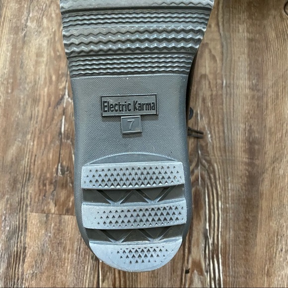 Short Black Lace-Up Women’s Rain Boots - Picture 5 of 5